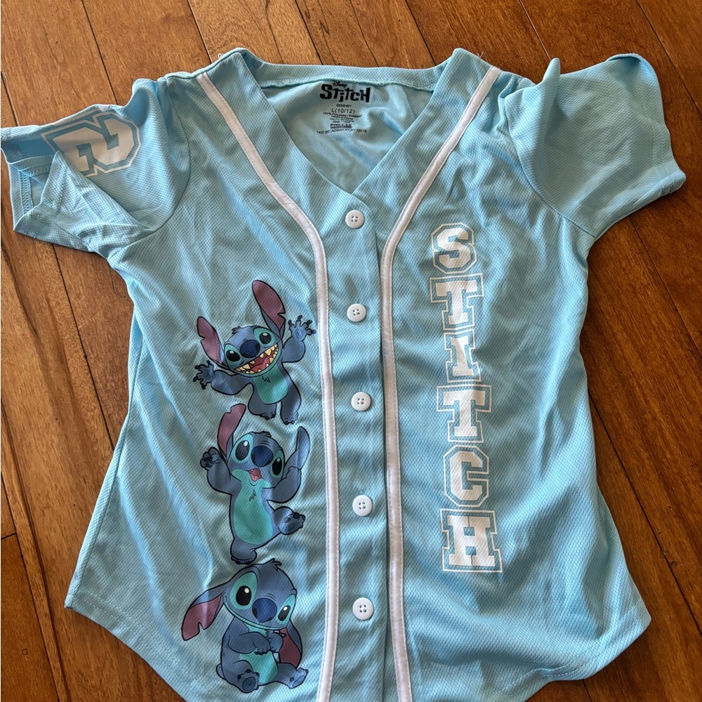 Lilo and Stitch Disney Blue Jersey Top